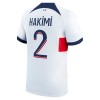 Maglia ufficiale Paris Saint Germain Hakimi 2 Trasferta 2023-24 per Uomo